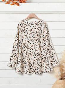 Rusticease Wyjściowe Topy Kwiatowe Topy Zimowe Ubrania Koszula Bożonarodzeniowa Urocze Topy Zabawne Koszulki Koszula na Święto Dziękczynienia Urocze Koszulki Koszula Damska