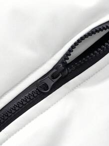 PAVTROS 男士冬季外套，Manfinity Streetrush 男士街头火焰图案冬季外套，送给男朋友的礼物，蓝色冬季外套