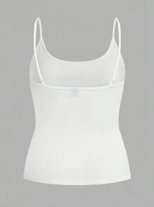 Comfortcana 4pcs/Set Plus Size Slim Fit Camisole Tank Top Set, Multi-Color - Multicolor - View 6