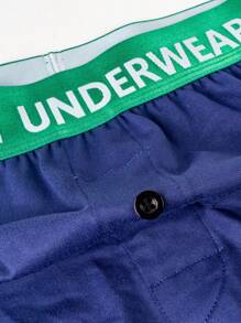 Set de 4 pantalones casuales para hombre, uso diario sencillo y de moda - Multicolor - Ver 8