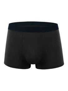 Manfinity Underwear&Sleepwear Basics Set de 7 bóxers casuales y de moda minimalistas para uso diario para hombres