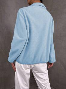 Flirla Basic Sweatshirt, Casual And Fashionable For Everyday Wear