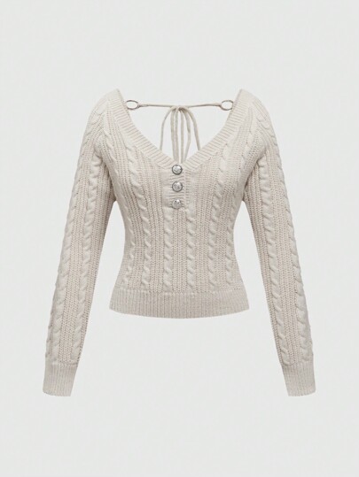 Y2K Gyaru Minimalist Two-Way Wear Cardigan Sweater, Versatile