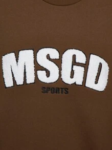 MISSGUIDED Oversized Graphic T-Shirt, Unisex - Brown - View 5