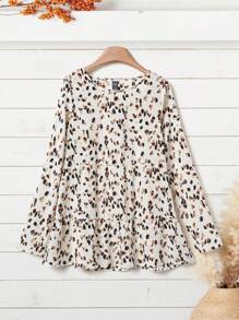 Rusticease Wyjściowe Topy Kwiatowe Topy Zimowe Ubrania Koszula Bożonarodzeniowa Urocze Topy Zabawne Koszulki Koszula na Święto Dziękczynienia Urocze Koszulki Koszula Damska