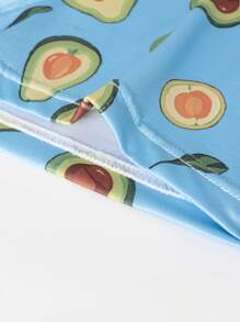 4 件装 牛油果印花青少年男孩三角裤 - 彩色 - 查看 4