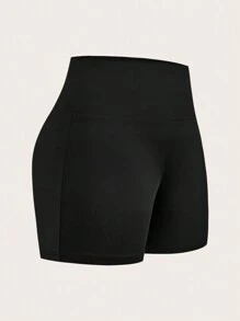 SHEIN Essnce Đồ thể thao nữ cỡ lớn, Bộ 4 món, Bộ đồ nữ, Đồ tập yoga, Đồ mặc ngoài, Bộ đồ mùa hè, Bộ đồ tập thể dục, Quần bó, Quần bó, Bộ đồ đen - màu đen - Xem 10