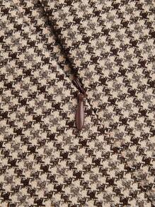 Sweetra 大码纯色拼布系带休闲长裙