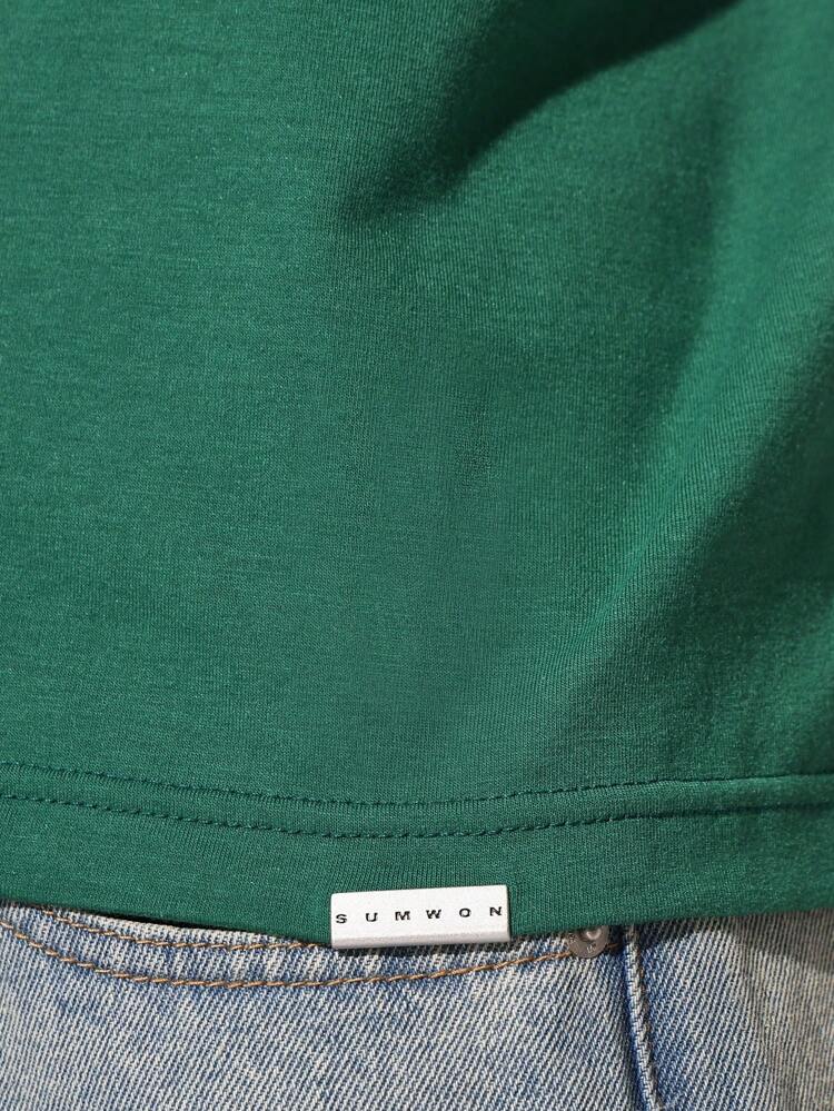 バーシティラグビーダブルレイヤー長袖ポロシャツ