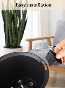 1 Peça Vaso Auto-Irrigante Redondo Clássico com Pés, Vaso Auto-Irrigante com Suporte para Todas as Plantas e Flores de Casa, Irrigar 1 vez pode durar cerca de 15-20 dias, Melhor Escolha para Cuidar de Plantas para Viagens de Curta Duração, Vasos de Pé Modernos com Furos de Drenagem para Plantio Interno e Externo Decorativo, Suporte de Madeira para Vaso de Bonsai (3 Tamanhos), De Volta às Aulas, Natal