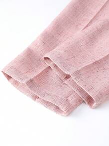 Manfinity Homme Men Casual Collared Double Breasted Blazer And Pants Suit For Autumn - Red - View 7