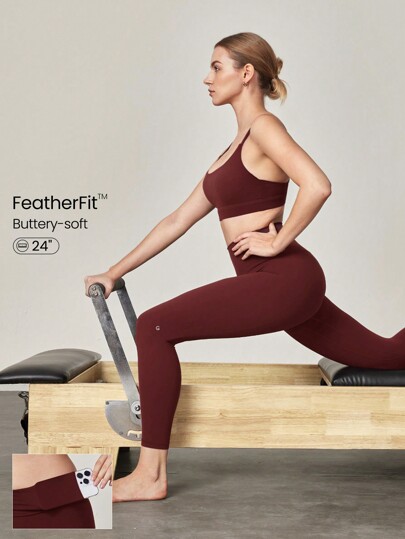 GLOWMODE 24" Featherfit™ Low Impact 7/8 Leggings