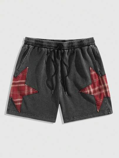 Grunge Punk Men's Casual Minimalist Everyday Shorts