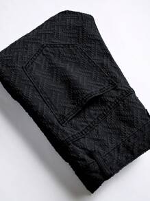 Manfinity EMRG Men's Casual Denim Jeans, Simple And Fashionable For Daily Wear