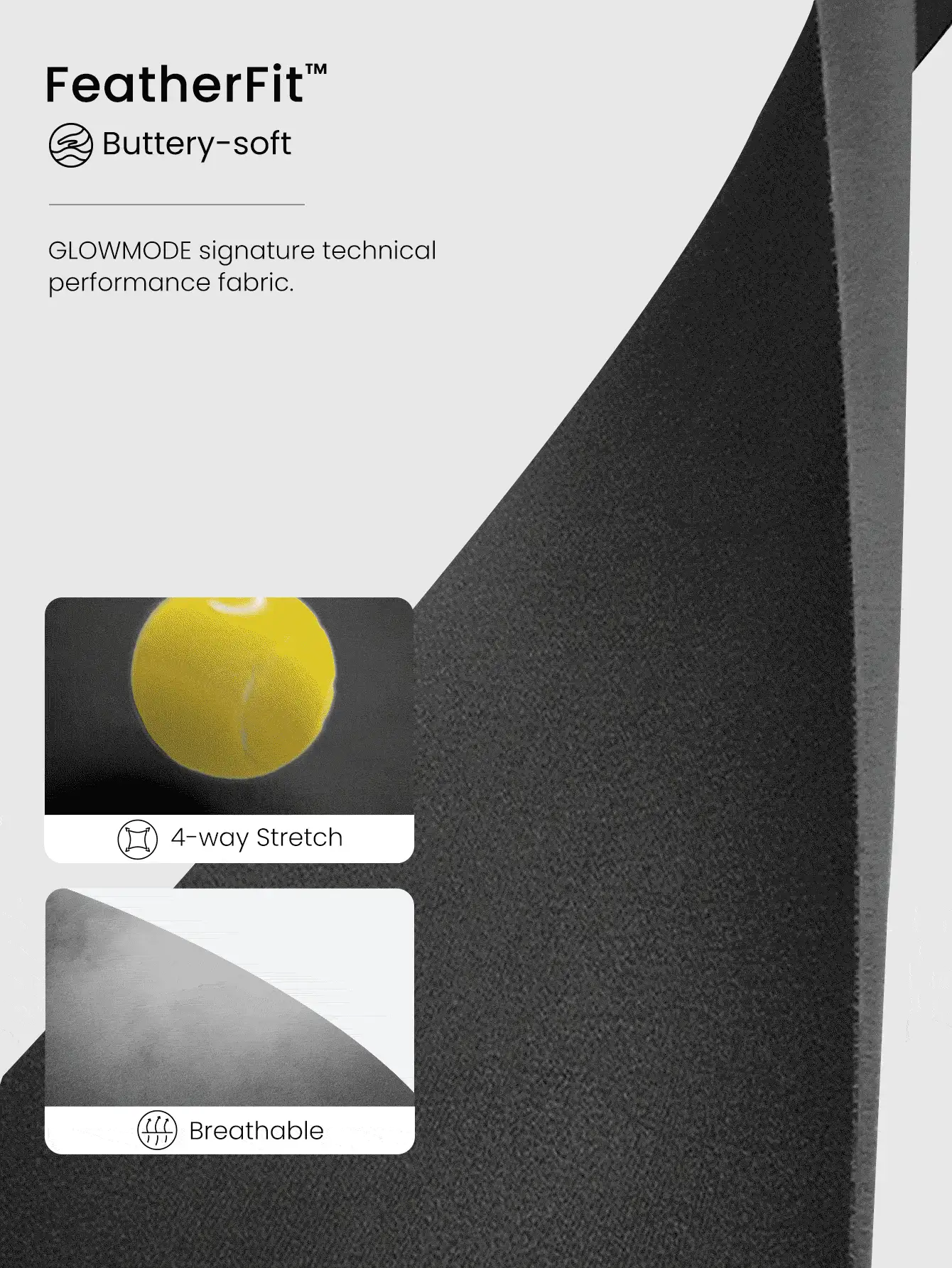 GLOWMODE 28吋featherfit™跨越式緊身褲