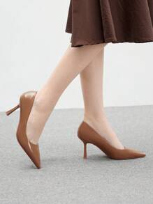 CUCCOO BIZCHIC Women's Fashion Pointed Toe Stiletto High Heel Pumps, Comfortable For Commuting New Year Holiday
