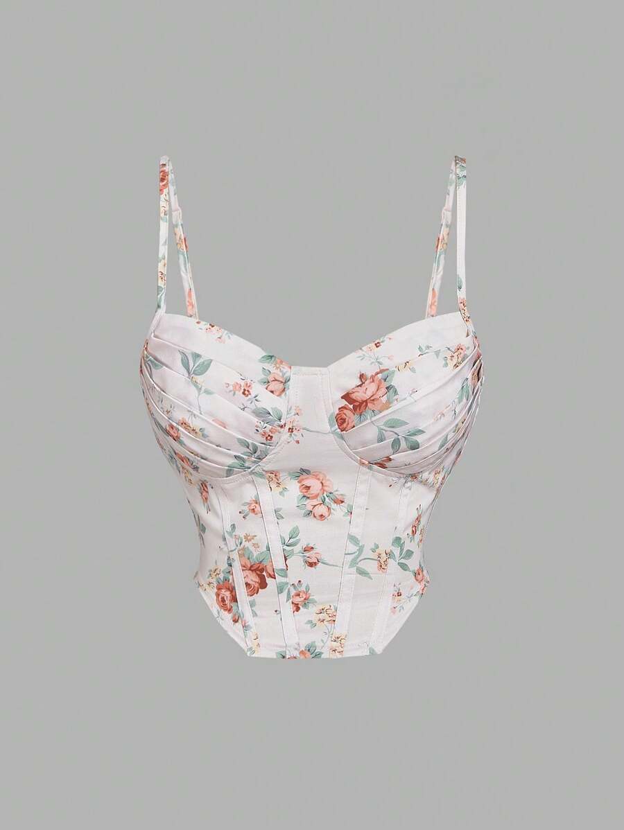 SHEIN MOD Women's Simple Fashionable Casual Daily Tank Top - Pink - View 1