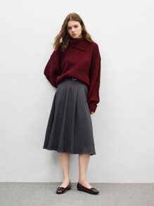 CUCCOO BIZCHIC 女士时尚可爱舒适休闲锚红色蝴蝶结平底鞋情人节 - 棕色 - 查看 10