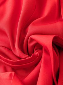 SHEIN LUNE Plus Size Women Spring & Summer Casual Versatile Waist Cinched Sleeveless Blazer