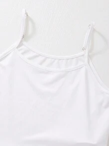 SHEIN 2pcs Teen Girl Solid Color Front Button Long Sleeve Minimalist Top And Pants 2 Pieces Pink Outfit Set - Hot Pink - View 6