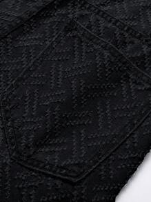 Manfinity EMRG Men's Casual Denim Jeans, Simple And Fashionable For Daily Wear