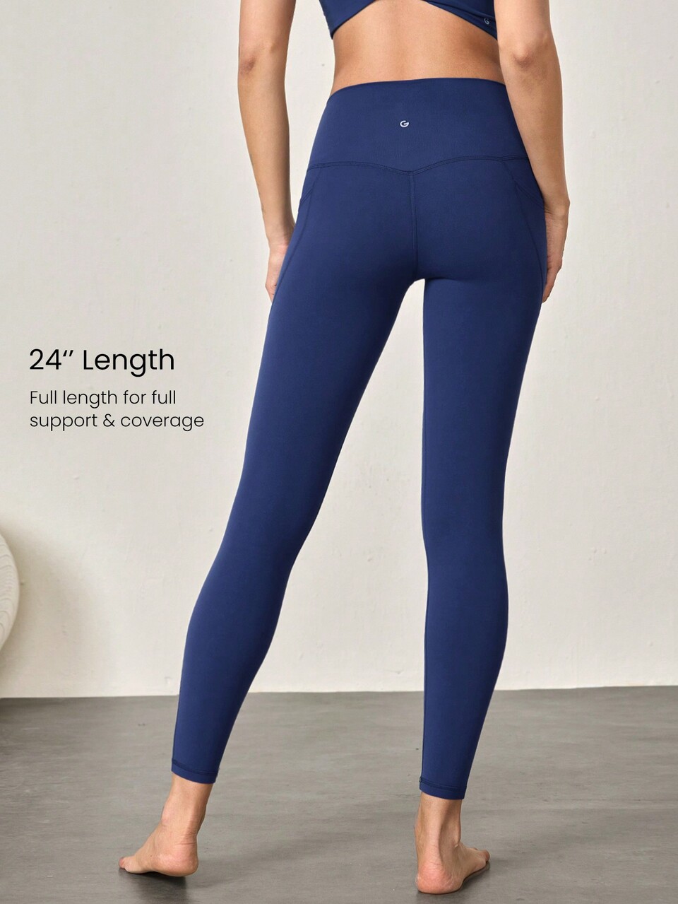 24" FeatherFit™ High-Rise Side Pocket Leggings