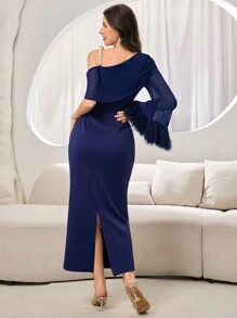 Modelyn Vestido largo casual de mujer, minimalista y de moda para uso diario