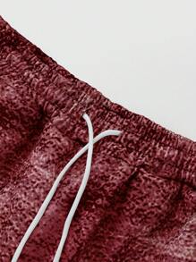 Manfinity EMRG Pantalón de chándal para hombres con estampado digital estilo pintura artística de Génesis