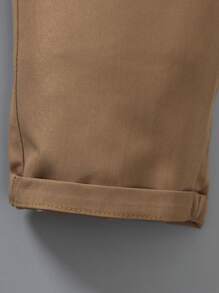 SHEIN 2 件套年轻男孩绅士西装：长袖衬衫 + 吊带裤，优雅且适合情人节、生日派对、婚礼、周年纪念、洗礼、生日 - 彩色 - 查看 6