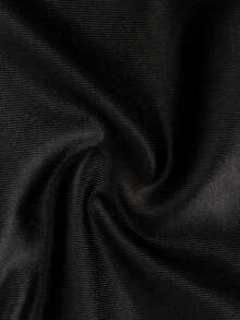 Męskie, proste majtki z nadrukiem cyfrowym, codzienne, codzienne, idealne na prezent dla chłopaka - Czarne - Zobacz 5