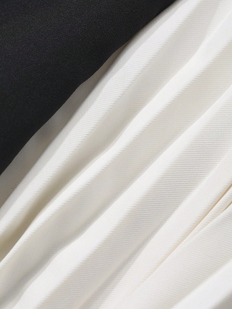 Contrast Color Pleated Panel Midi Dress For Women Shirt Dress,Fall Dress Long Sleeve Dress