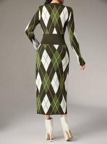 Modelyn 休闲简约风格毛衣裙，适合日常穿着