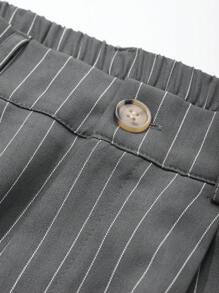 DAZY Damen gestreifte locker sitzende Shorts, Lässig und modisch für den täglichen Sommertrag