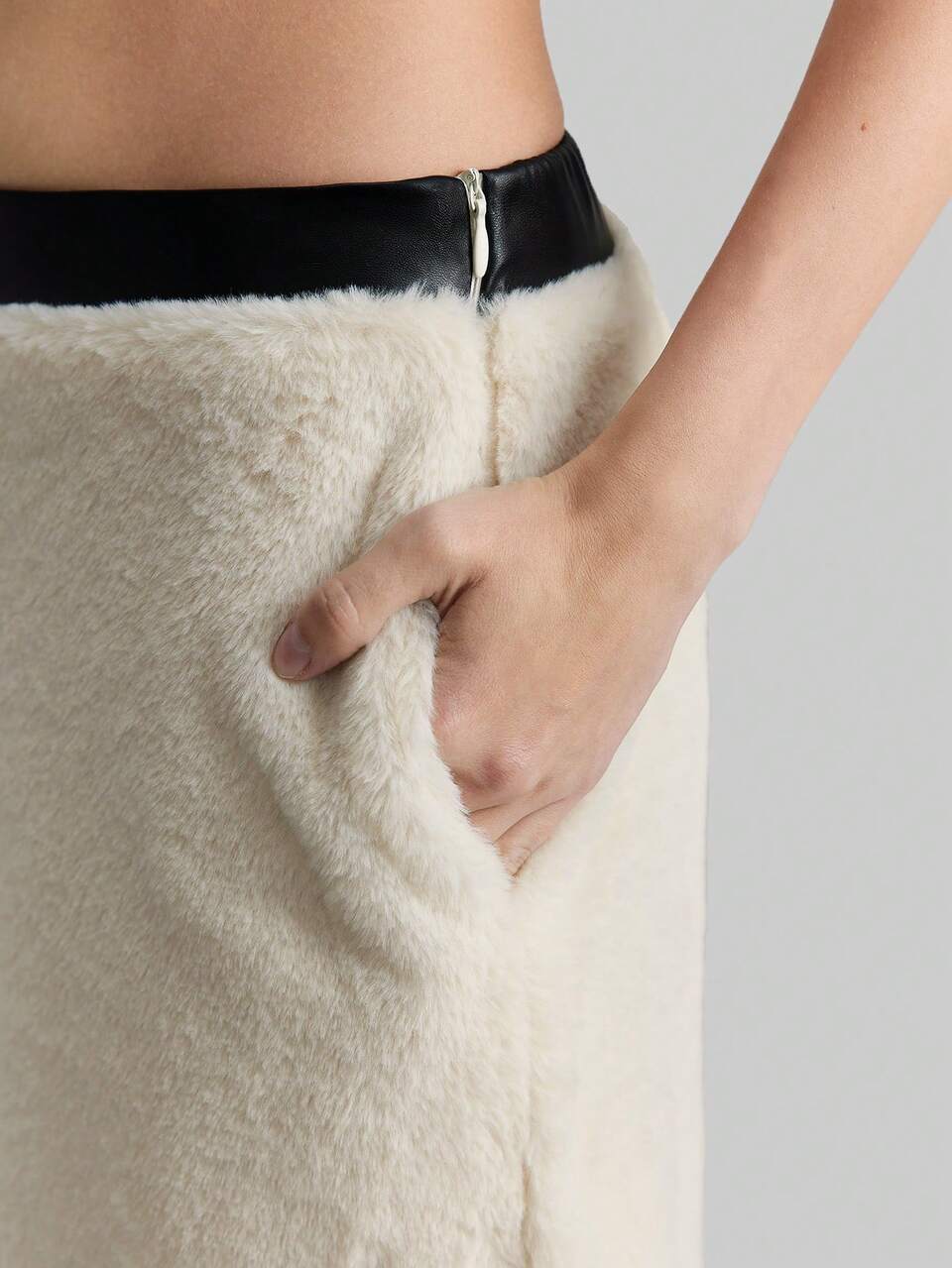 Women's Apricot 90s Style Casual Straight-Leg Spring Pants, Urban Chic Minimalist Fashion, Daily Wear