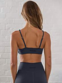 Musera Sport Twist Front V Neck Sports Top Bra ,Padel, Tennis, Pickleball
