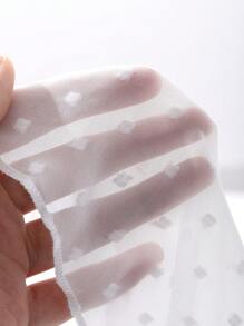 DAZY Váy Sarong che đồ bơi lưới thắt nút bên hông cho nữ, dùng cho kỳ nghỉ hè ở bãi biển - trắng - Xem 8