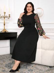 Modelyn Plus Size Casual Everyday Dress, Minimalist & Fashionable