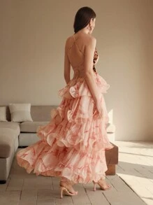 Anewsta Vestido de mujer de tirantes finos y espalda descubierta, sexy, adecuado para fiestas, bailes y vacaciones de verano