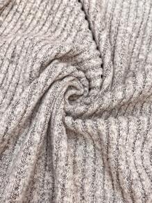 SHEIN Maternity Nursing Dress, Casual And Stylish For Everyday Wear - Khaki - View 6