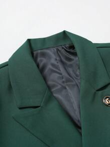 Manfinity Mode 大码男士纯色西装、上衣和裤子