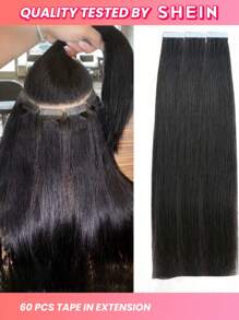 60 miếng băng dính nối tóc người bằng tóc thật, băng dính nối tóc vô hình bằng tóc thật - S1 - Xem 1