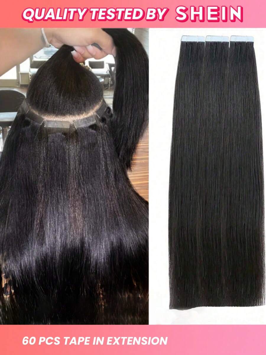 60 miếng băng dính nối tóc người bằng tóc thật, băng dính nối tóc vô hình bằng tóc thật - S1 - Xem 1