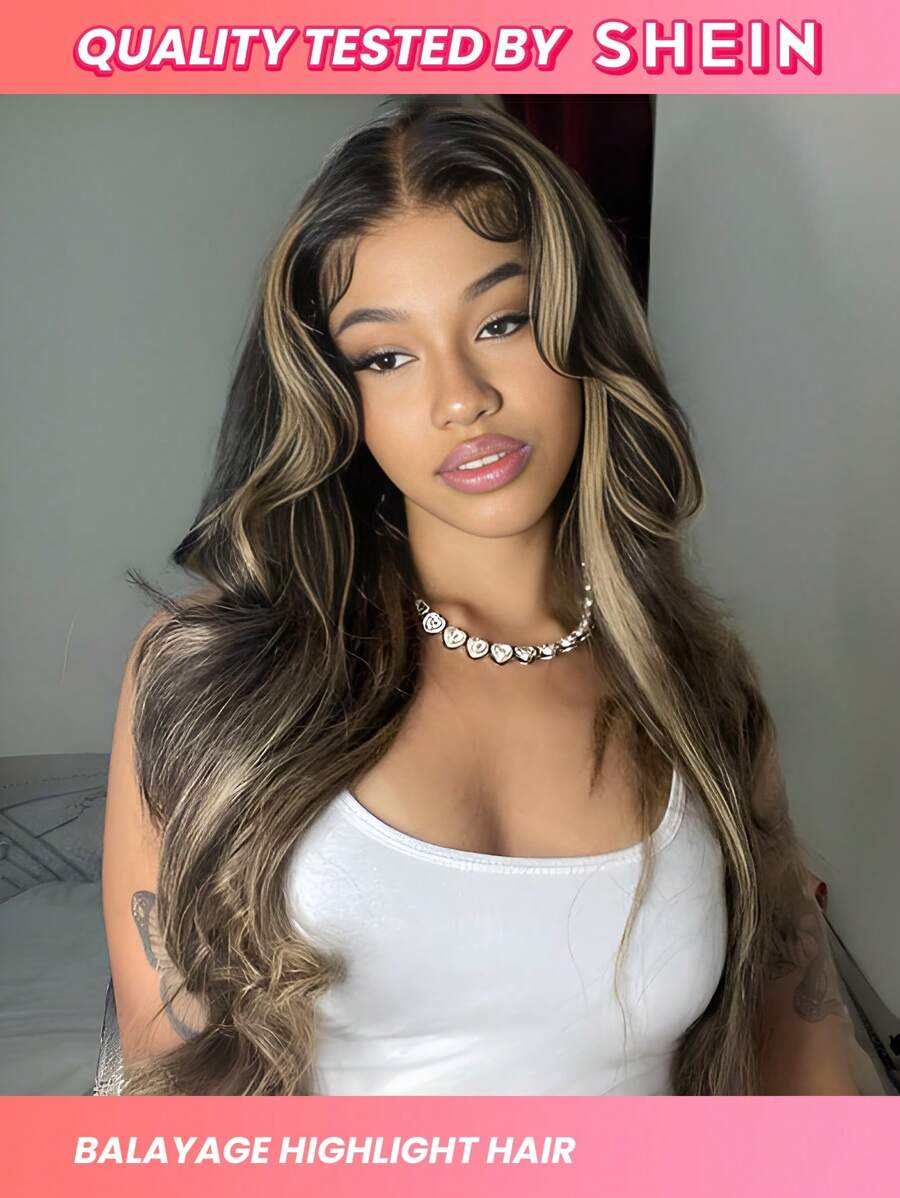 1B/27 Transparent Lace Ombre Honey Blonde Piano Color Body Wave Pre Plucked 13x6 Ombre Body Wave Wig Salon Hair Color Wigs Human Hair For Women - S1/27 - View 1