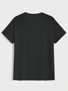 RueChic 100% Cotton Multi-Pack Fitted Round Neck All-Match T-Shirts - Multicolor - View 8