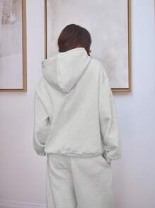 Musera Sport Women Sports Sweatshirts, Padel, Tennis, Pickleball Gym Fitness - Light Grey - View 3