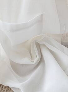 GlowEve Women's Chiffon Pocket Button Down Short Sleeve Shirt Fall Cloth For Women