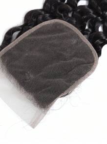 water wave 4x4 lace closure human hair lace frontal remy hair for women - S1 - View 7