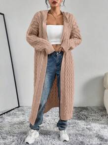 Flirla Simple Fashion Casual Cardigan, Versatile For Daily Wear