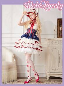 CUCCOO BIZCHIC Giày cao gót mũi nhọn đính đá mỏng cho nữ vào dịp Giáng sinh và năm mới, mùa thu và đông - Đỏ - Xem 2