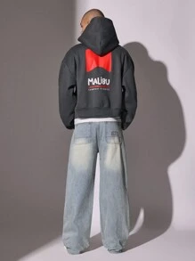 SUMWON Malibu Sumwon Classics Streetwear Hoodie Premium Urban Fashion Athletic Sweatshirt With Retro Bow Design Fall Winter Pullover